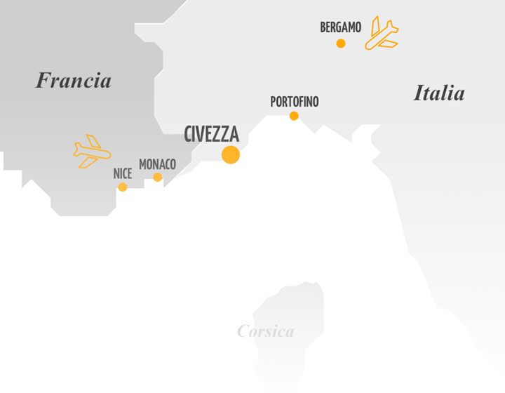 Map of Civezza